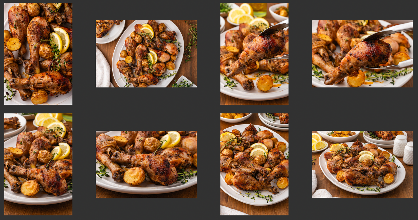Oven Roasted Chicken Legs