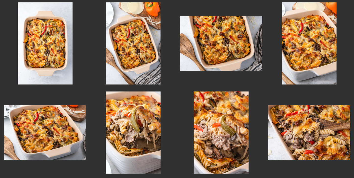 Philly Cheesesteak Casserole