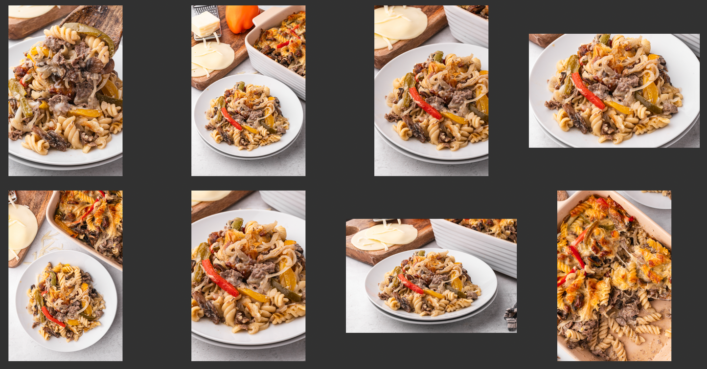 Philly Cheesesteak Casserole