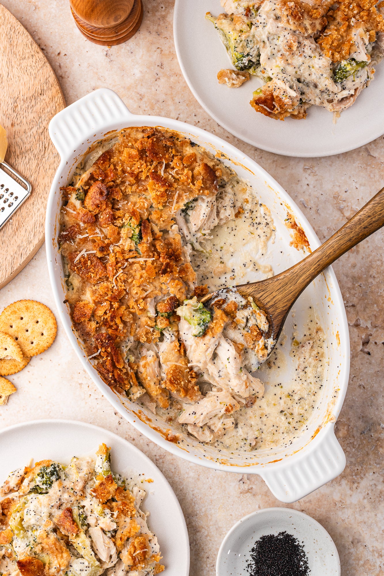 Poppy Seed Chicken Casserole