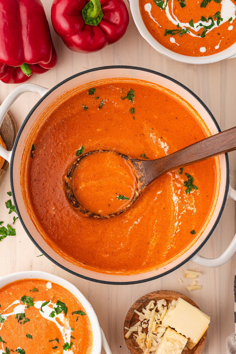 Roasted Red Pepper Soup