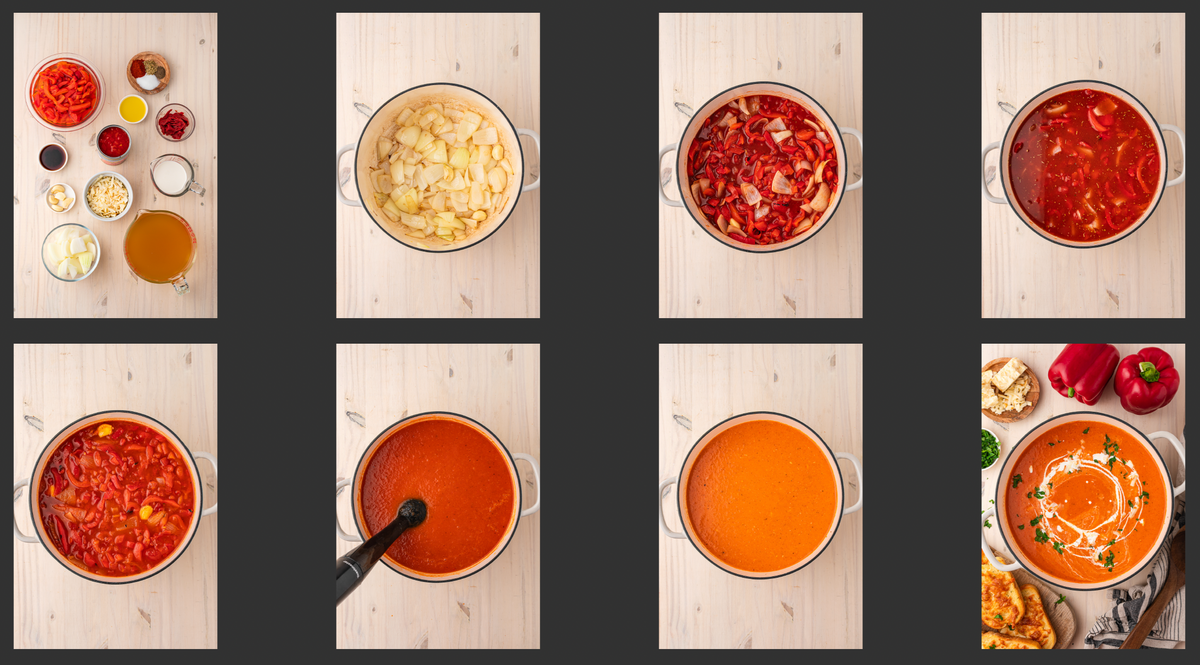 Roasted Red Pepper Soup
