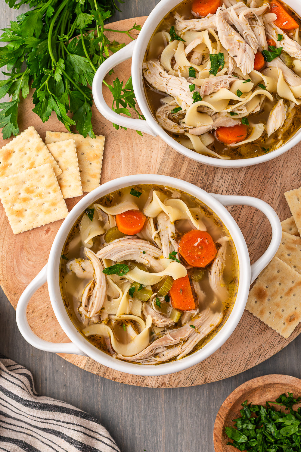 Rotisserie Chicken Noodle Soup