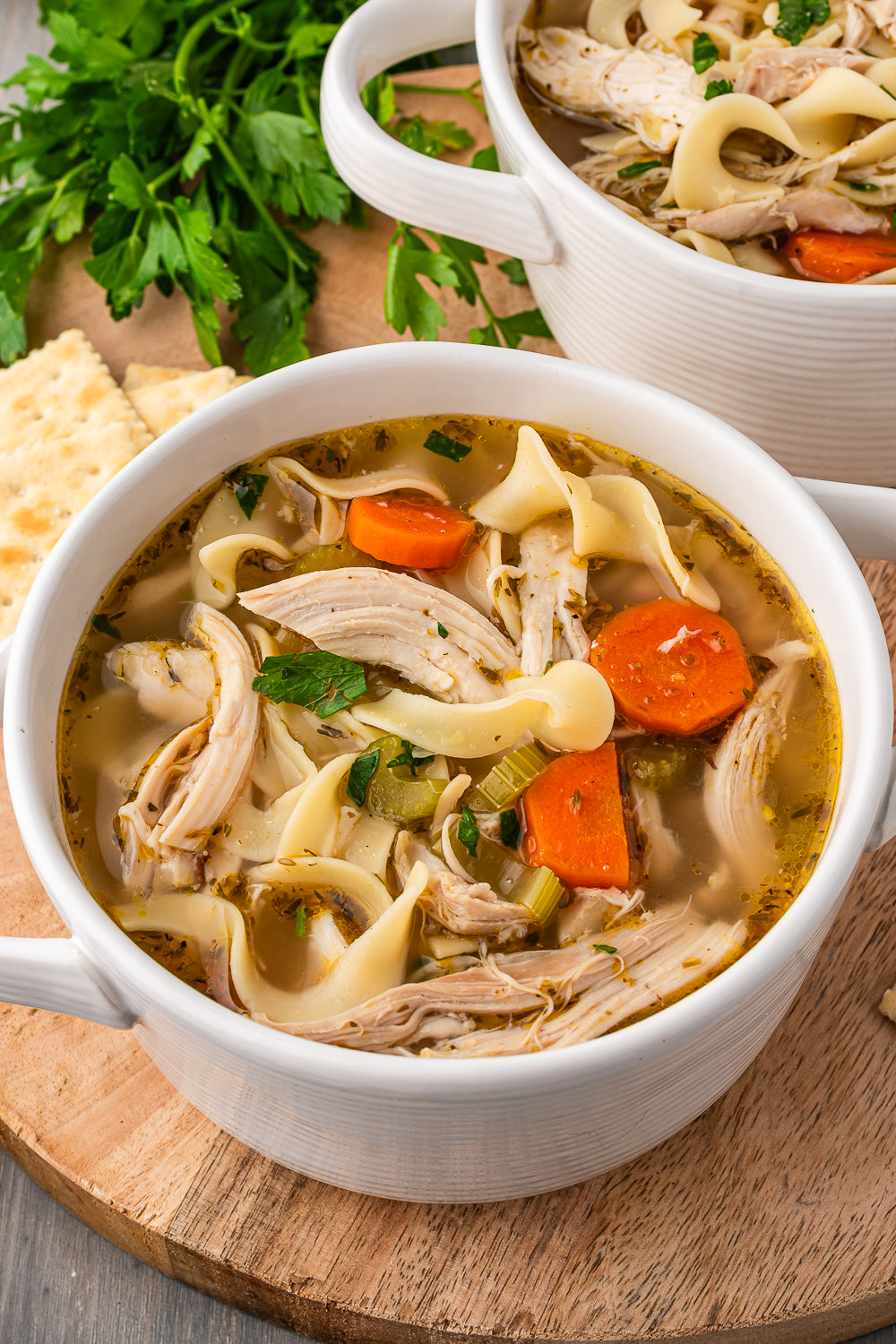 Rotisserie Chicken Noodle Soup
