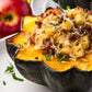 Sausage Stuffed Acorn Squash