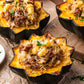 Sausage Stuffed Acorn Squash