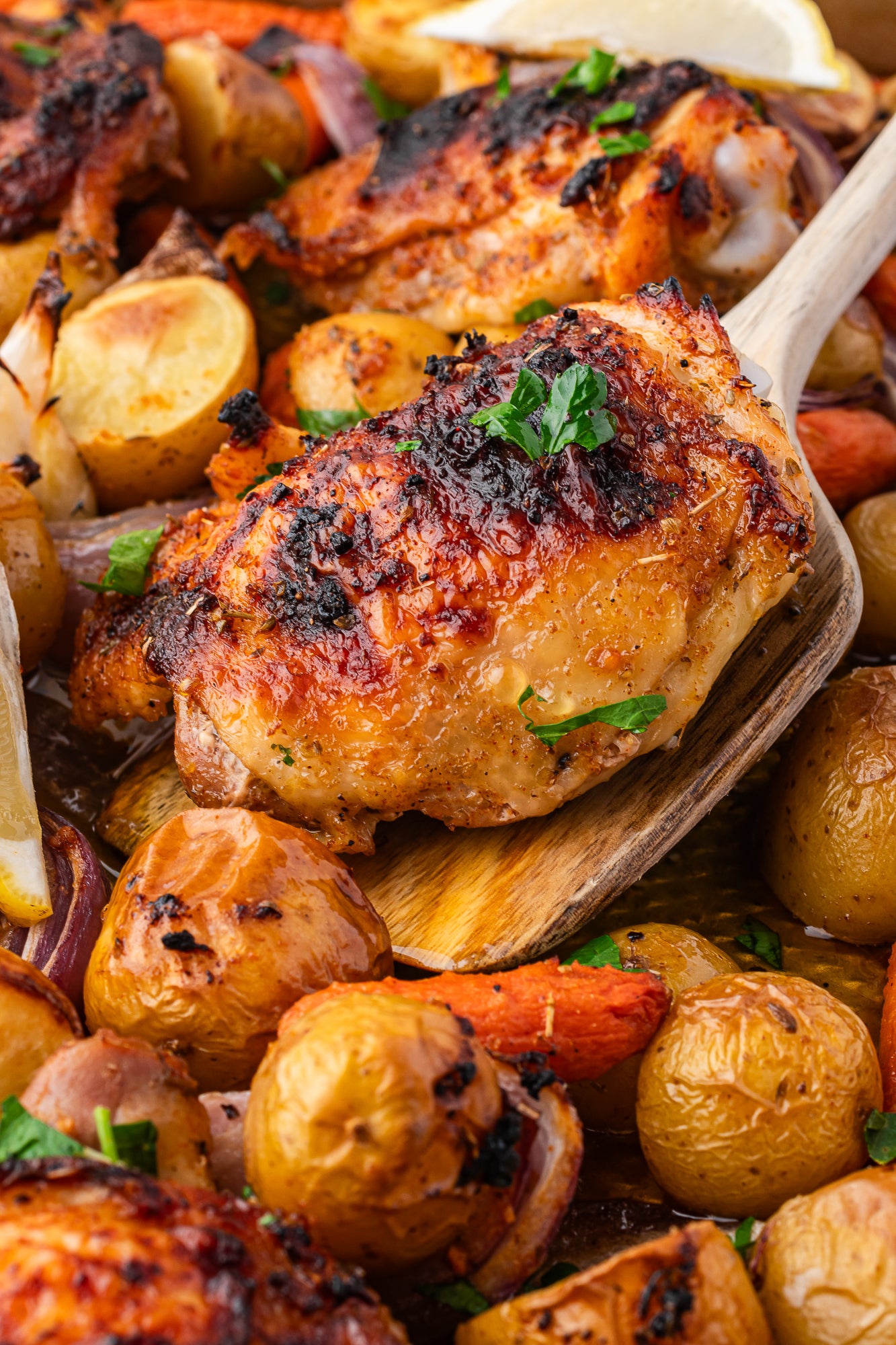 Sheet Pan Chicken Thighs