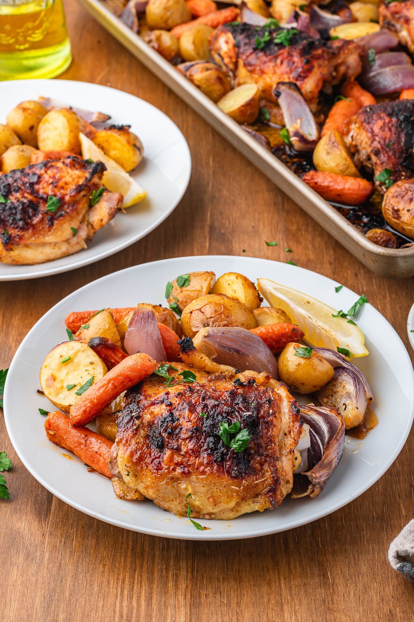 Sheet Pan Chicken Thighs