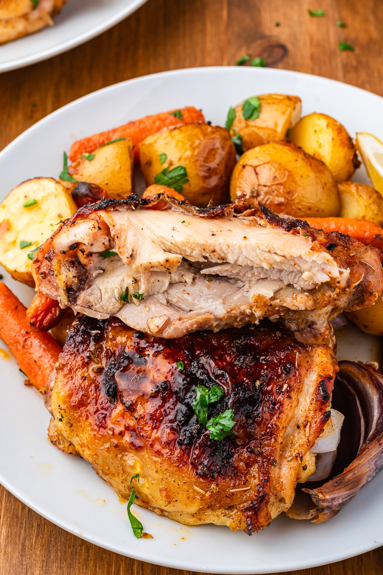 Sheet Pan Chicken Thighs