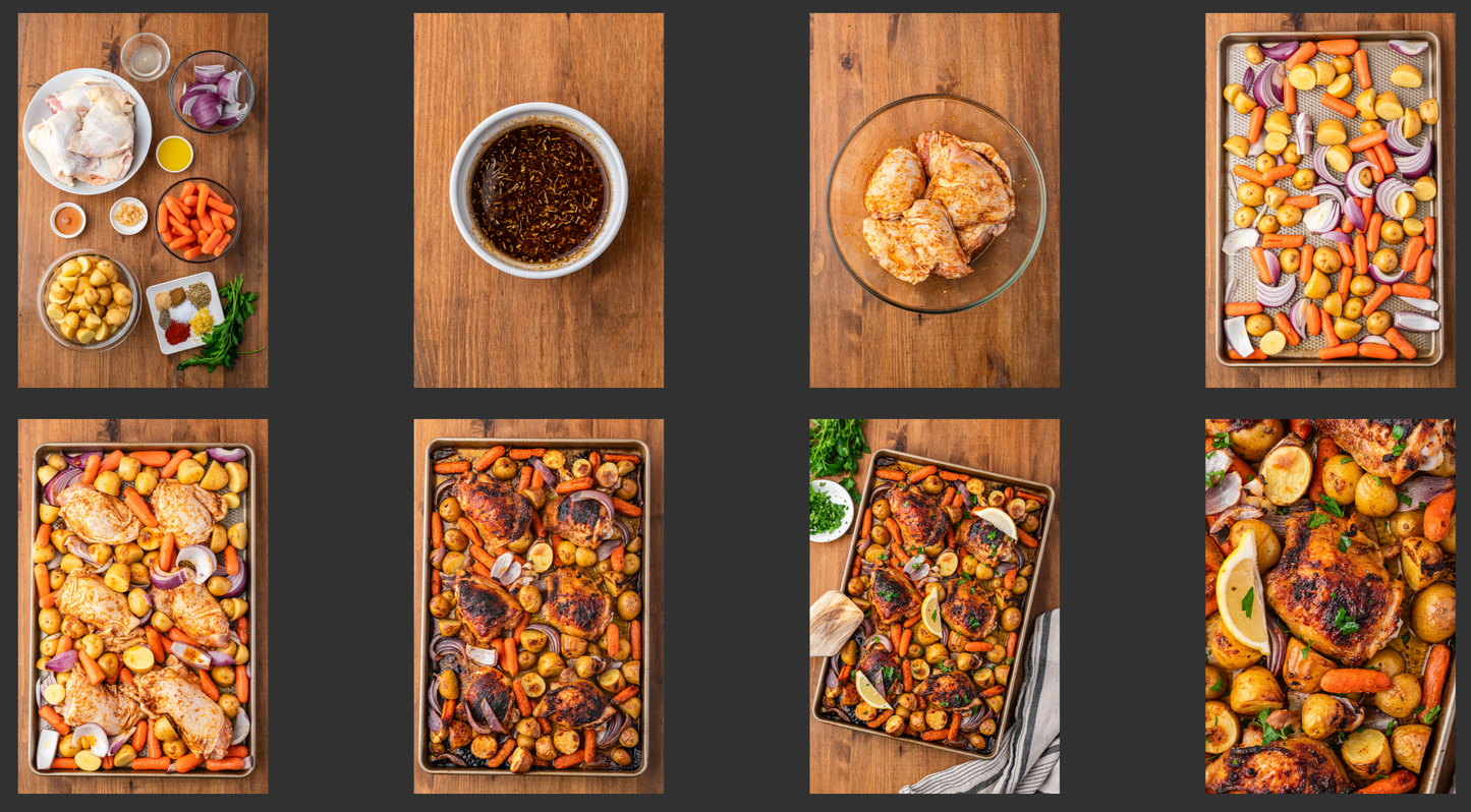 Sheet Pan Chicken Thighs