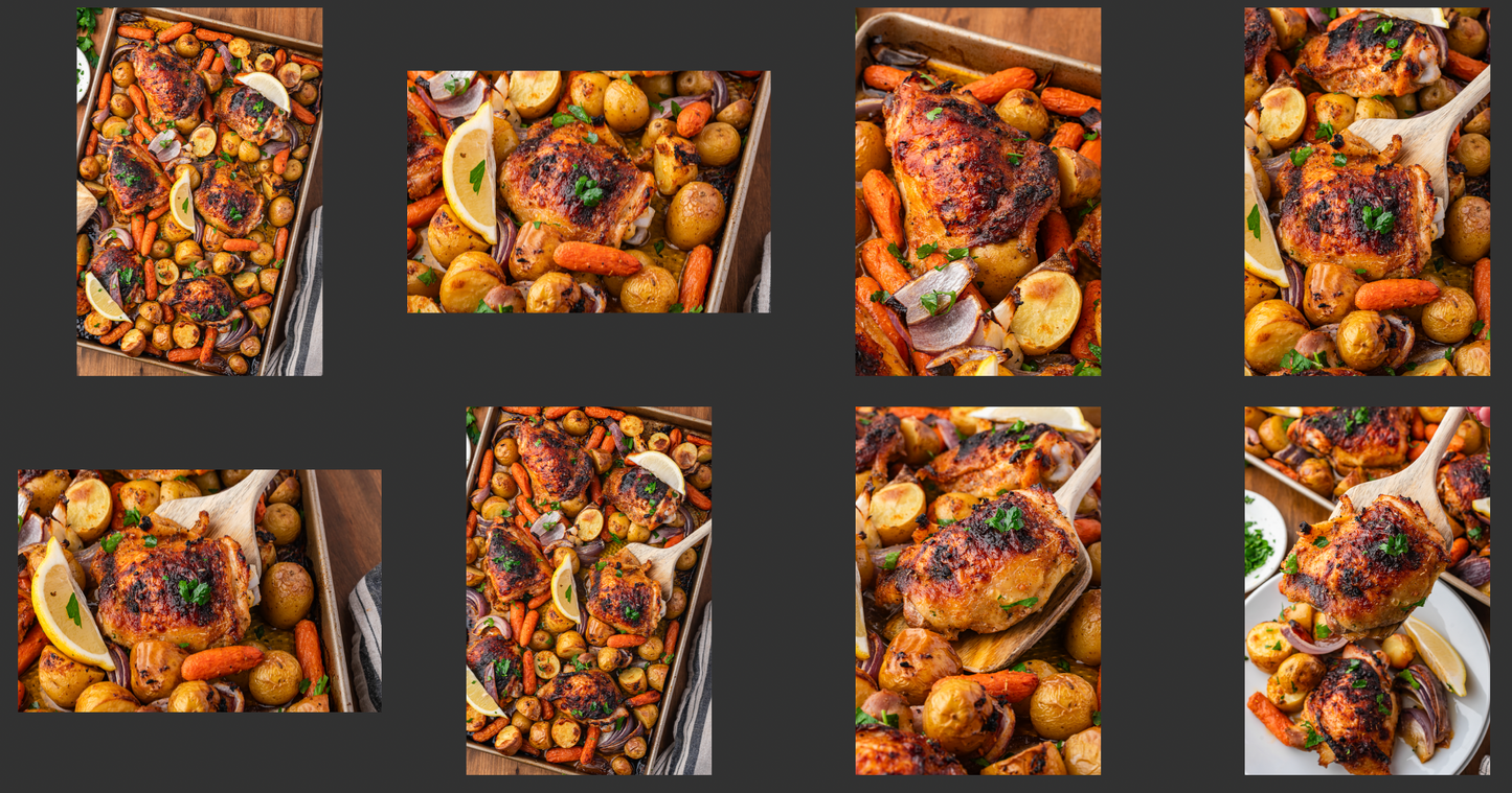 Sheet Pan Chicken Thighs