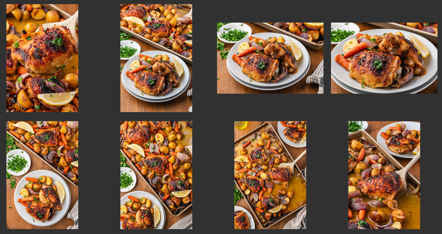 Sheet Pan Chicken Thighs