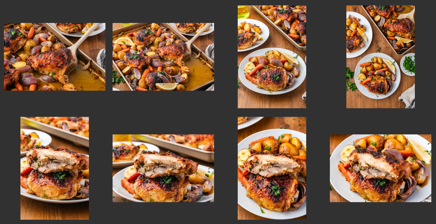 Sheet Pan Chicken Thighs