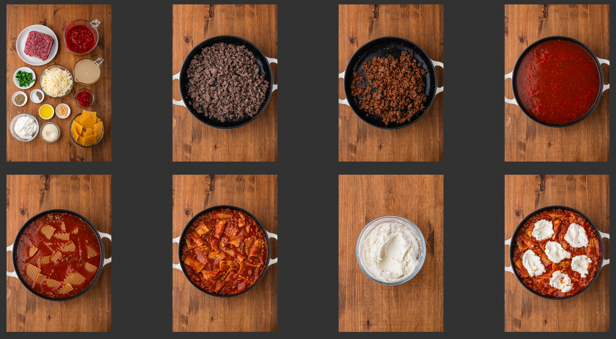 Skillet Lasagna