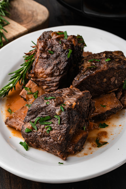 Slow Cooker Short Ribs (Bone-In)