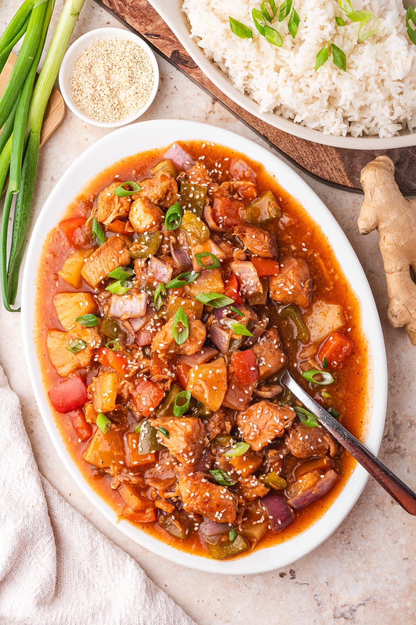 Slow Cooker Sweet and Sour Chicken