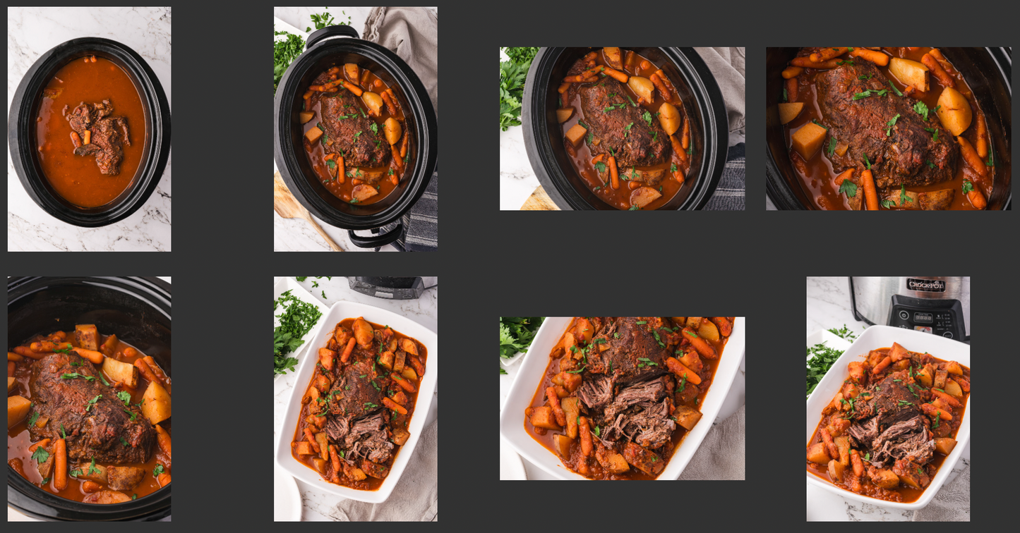 Slow Cooker Braised Steak