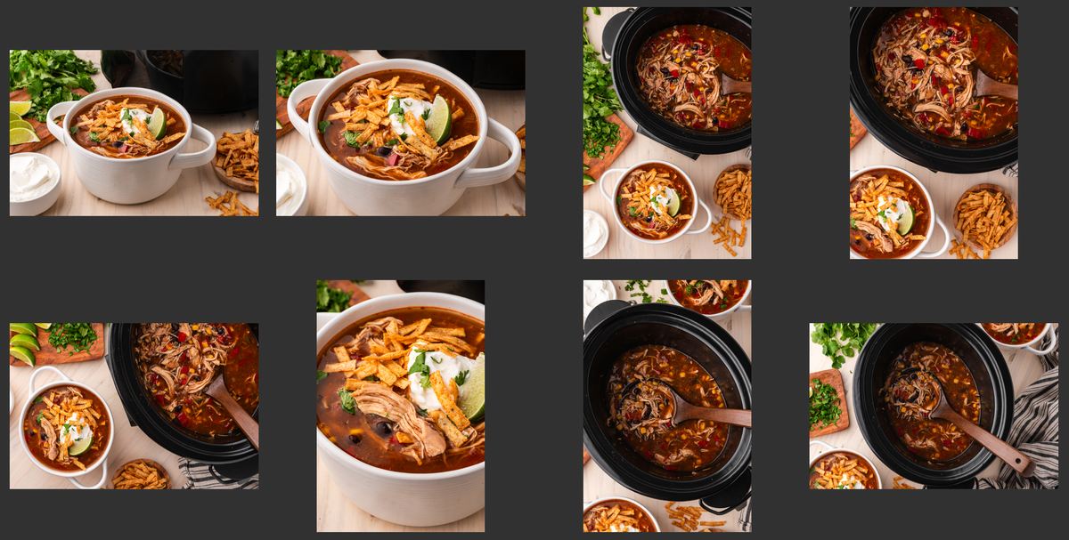 Slow Cooker Chicken Enchilada Soup