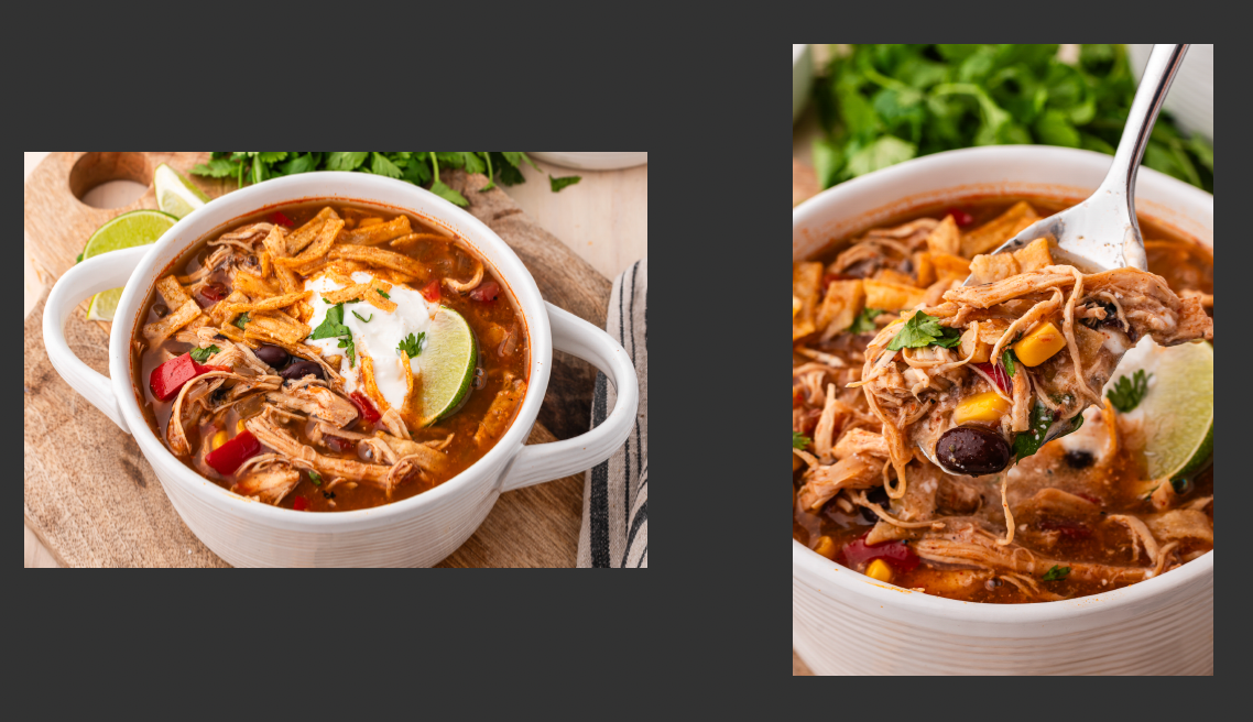 Slow Cooker Chicken Enchilada Soup