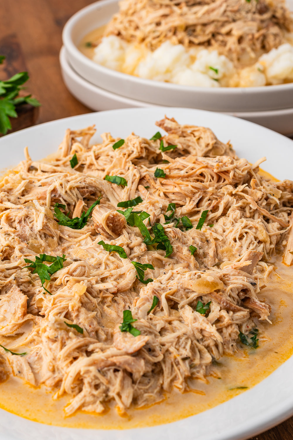 Slow Cooker Chicken and Creamy Gravy