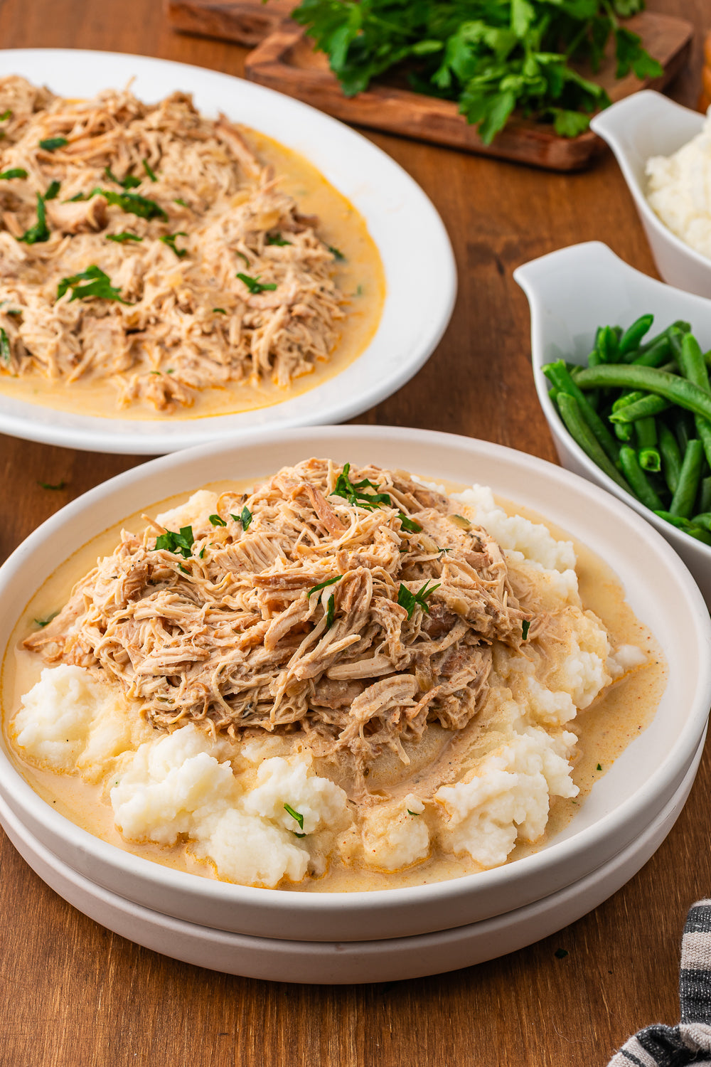 Slow Cooker Chicken and Creamy Gravy