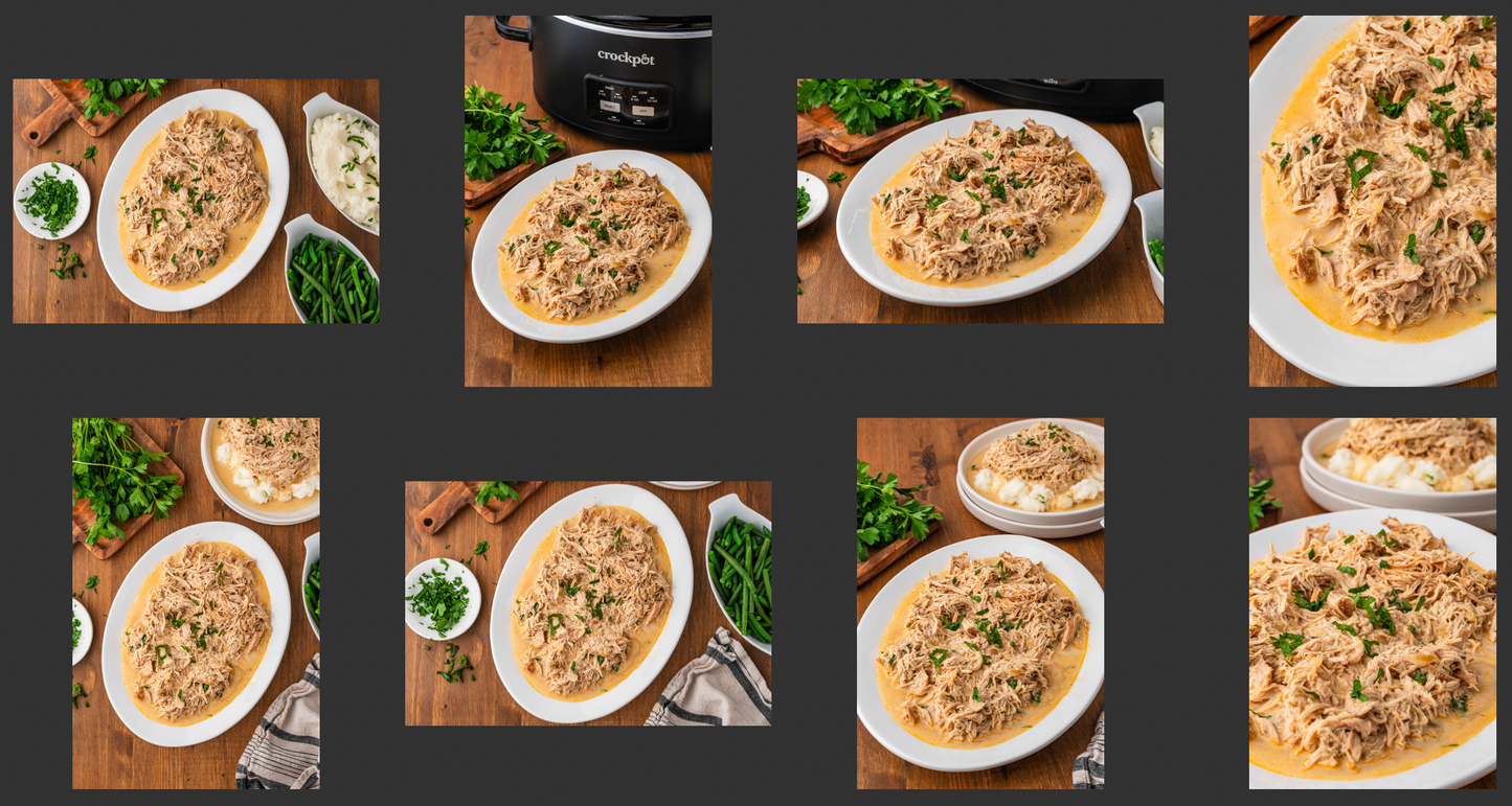 Slow Cooker Chicken and Creamy Gravy
