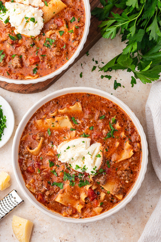 Slow Cooker Lasagna Soup