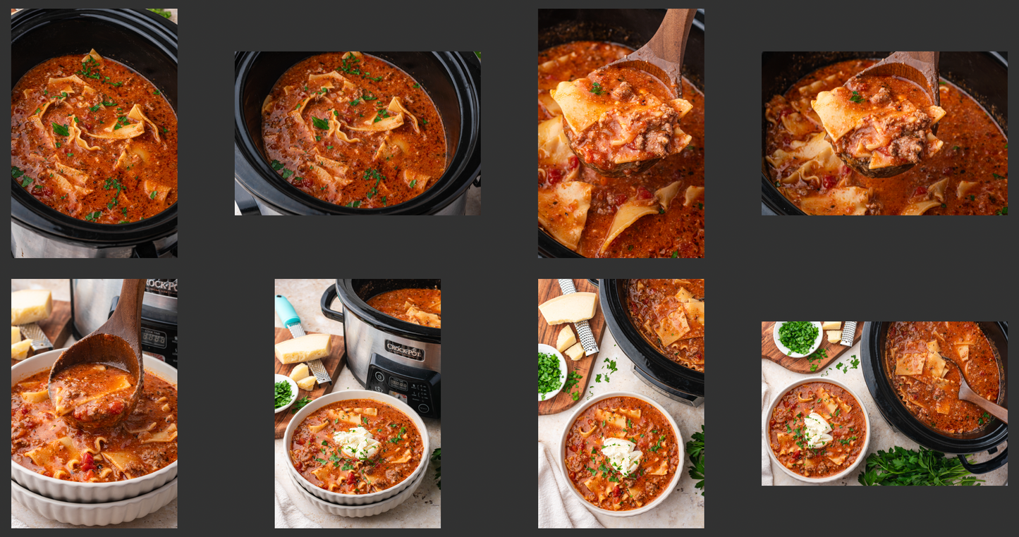 Slow Cooker Lasagna Soup