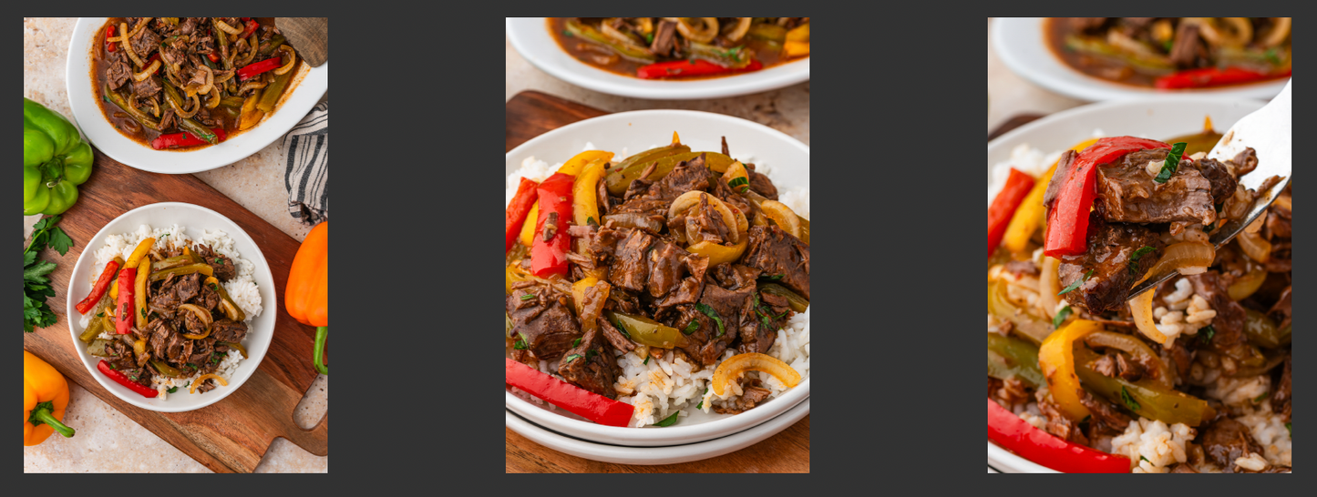 Slow Cooker Pepper Steak