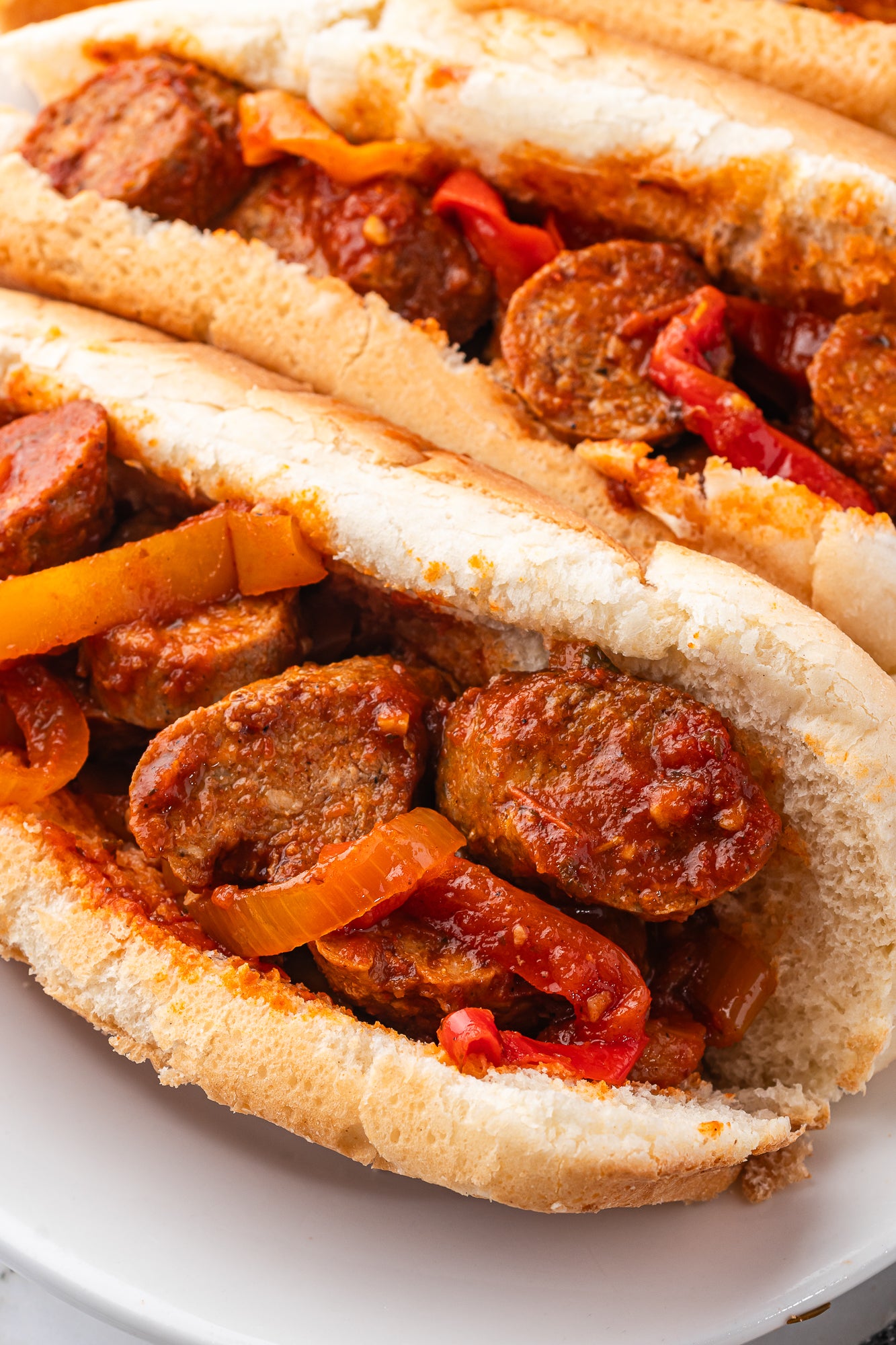 Slow Cooker Sausage and Peppers