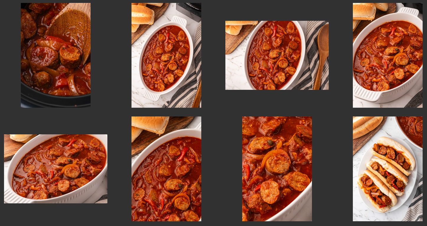 Slow Cooker Sausage and Peppers