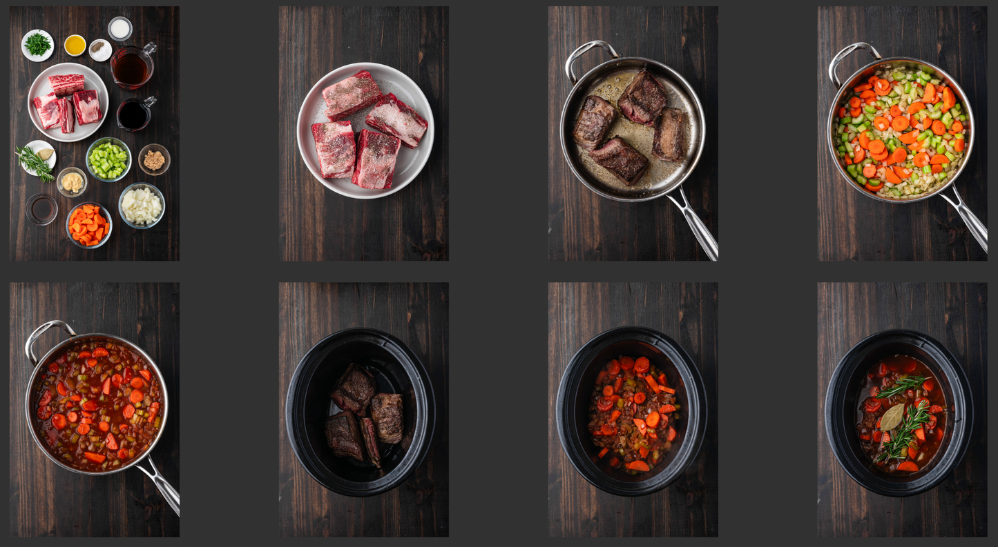 Slow Cooker Short Ribs (Bone-In)