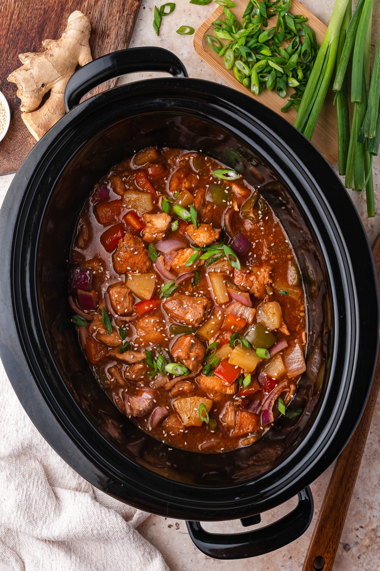 Slow Cooker Sweet and Sour Chicken