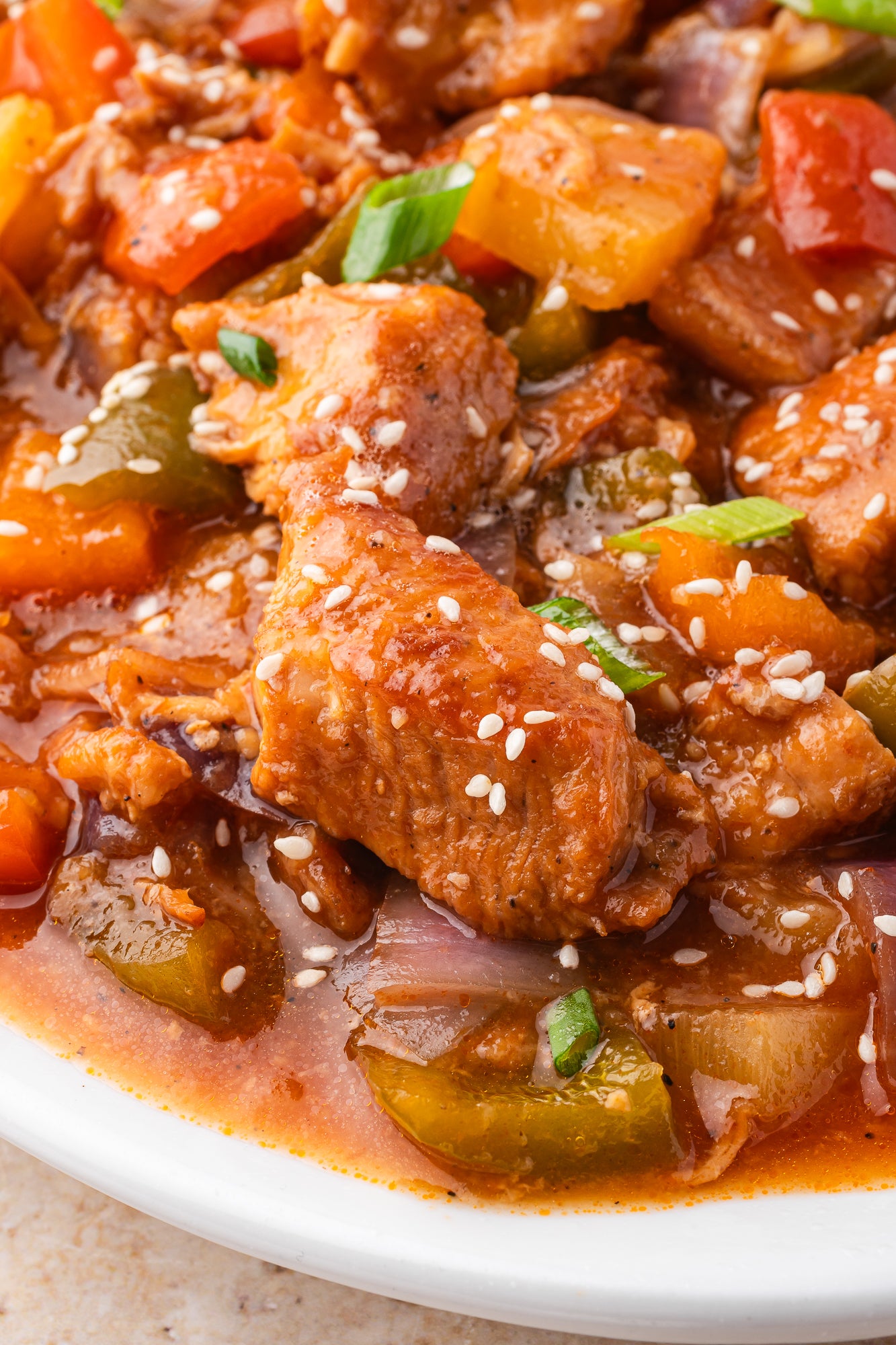 Slow Cooker Sweet and Sour Chicken