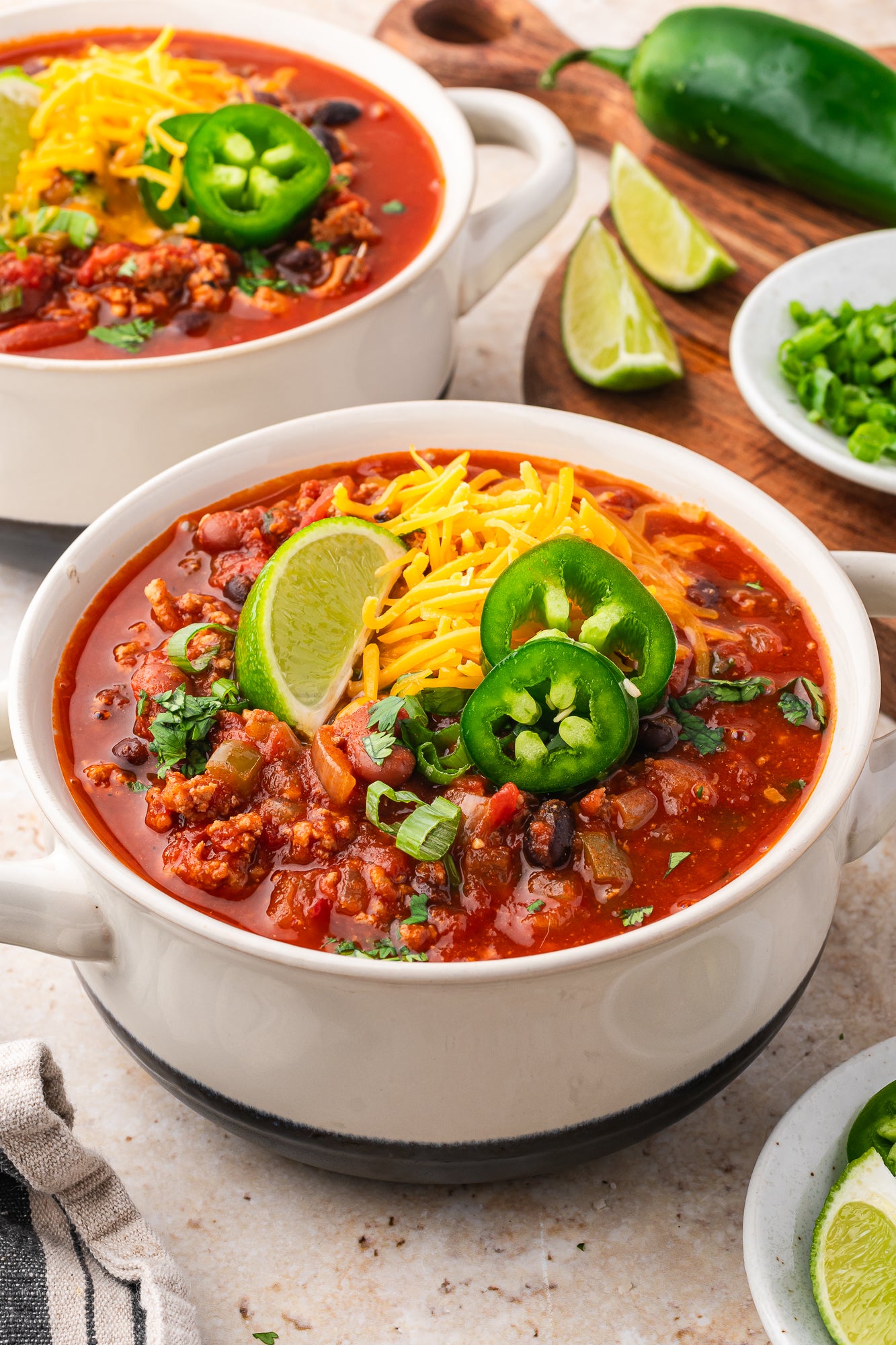 Slow Cooker Turkey Chili