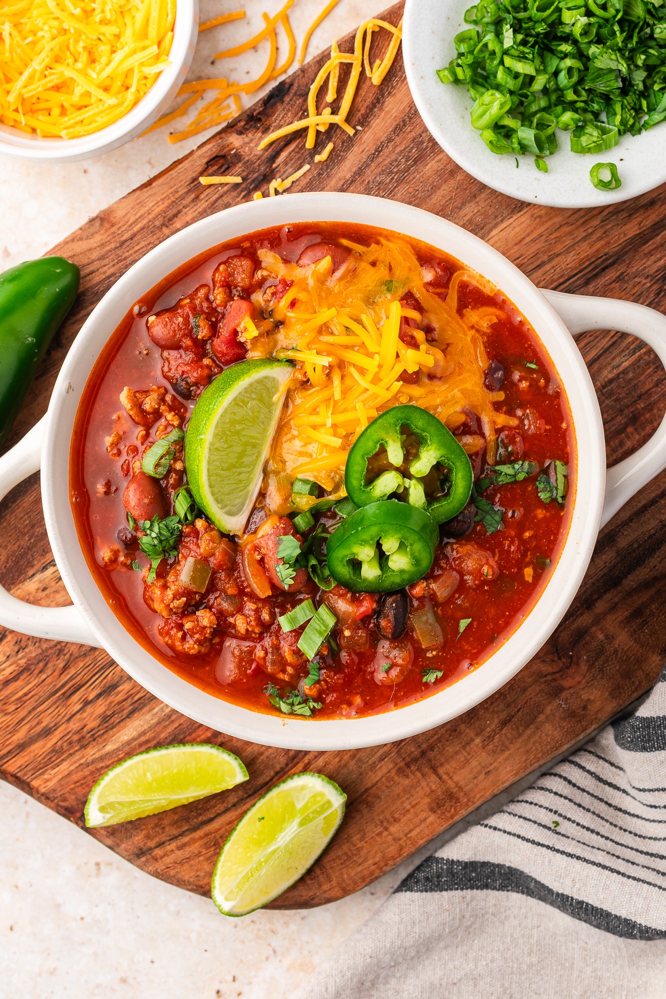 Slow Cooker Turkey Chili