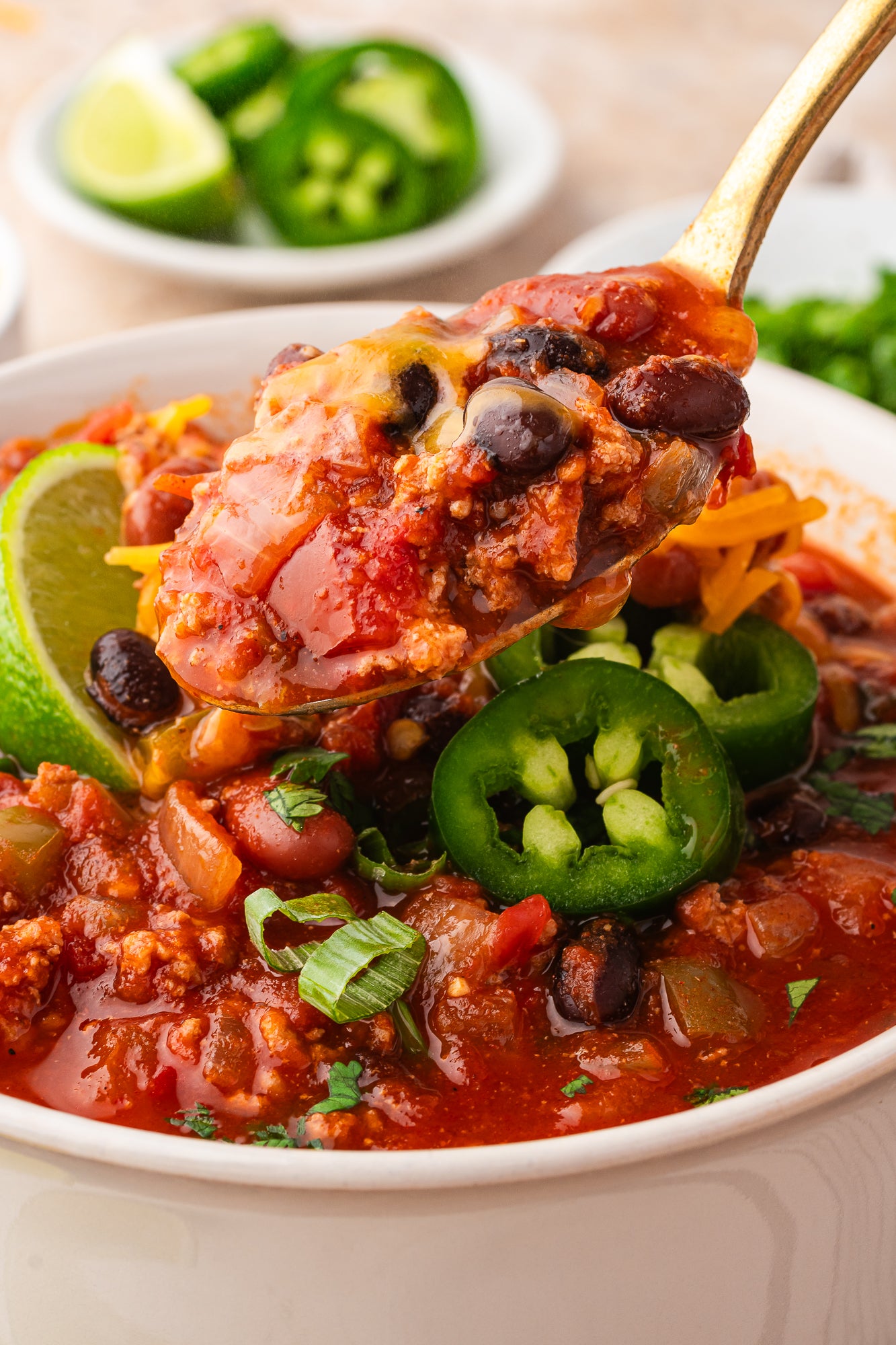 Slow Cooker Turkey Chili