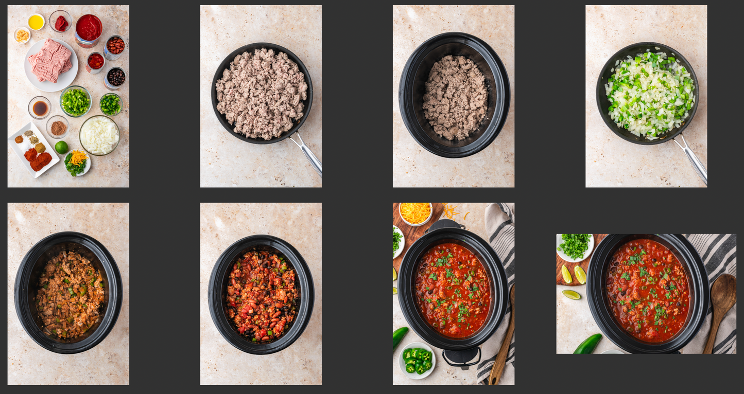 Slow Cooker Turkey Chili