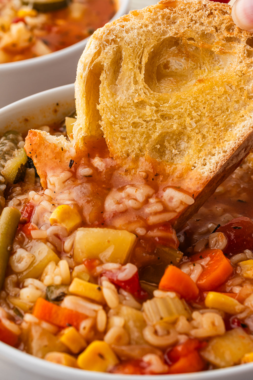 Slow Cooker Vegetable Soup