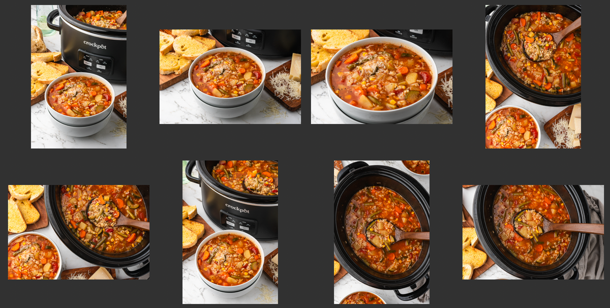 Slow Cooker Vegetable Soup