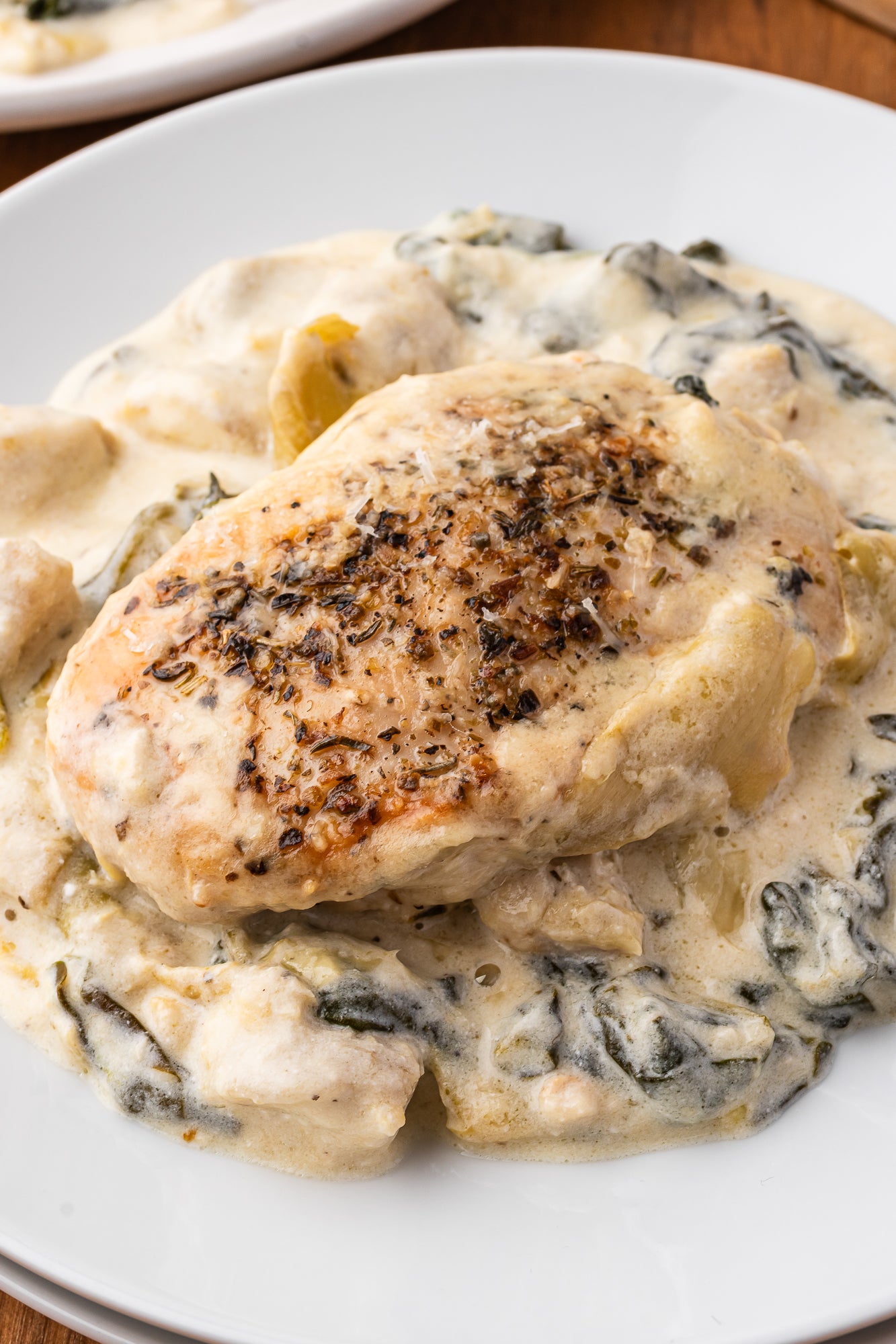 Spinach Artichoke Chicken