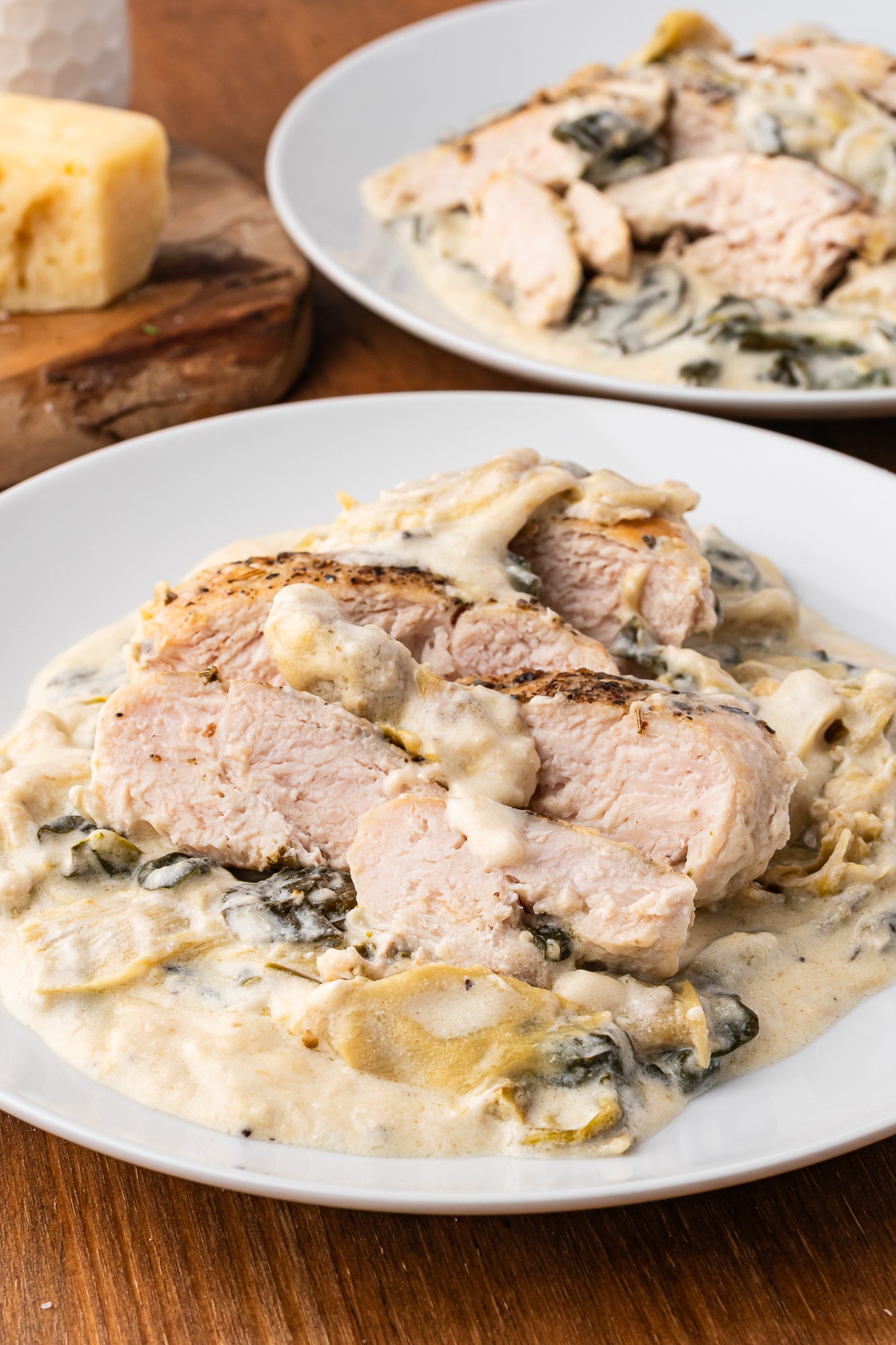 Spinach Artichoke Chicken
