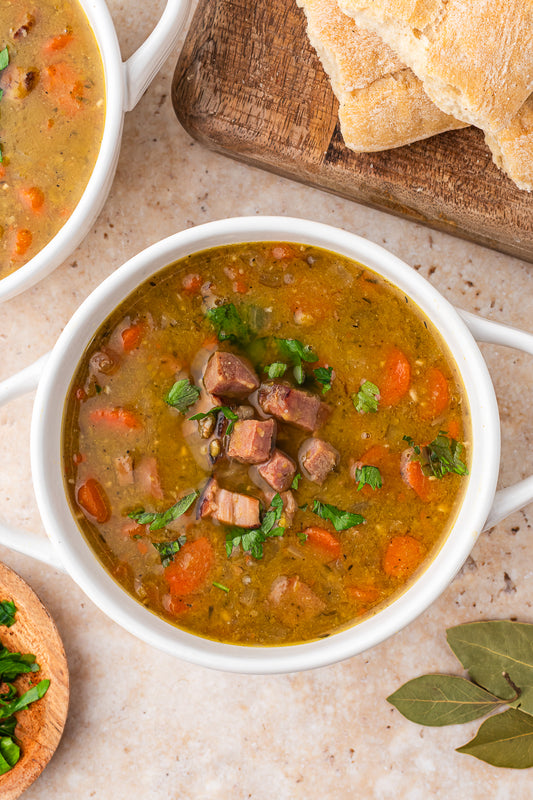 Split Pea and Ham Soup (Slow Cooker)