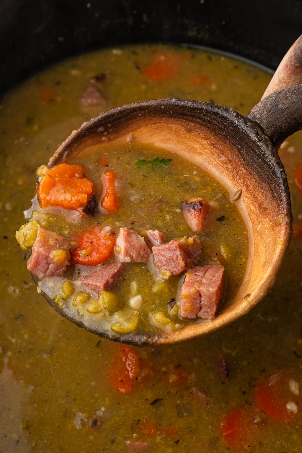 Split Pea and Ham Soup (Slow Cooker)