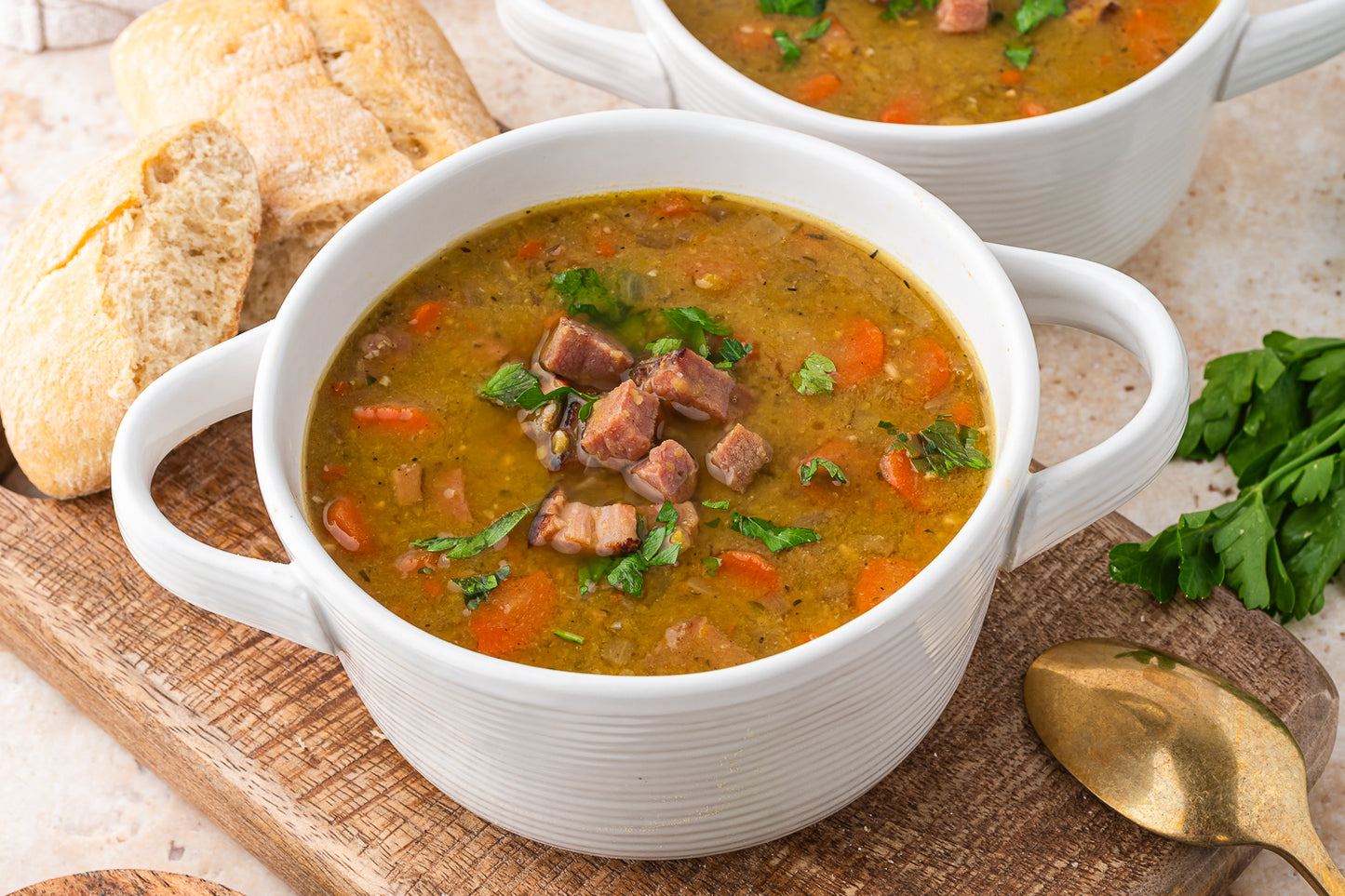 Split Pea and Ham Soup (Slow Cooker)