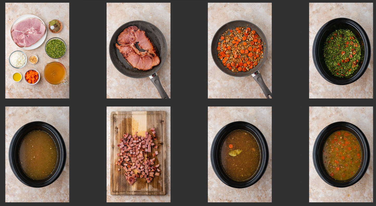 Split Pea and Ham Soup (Slow Cooker)