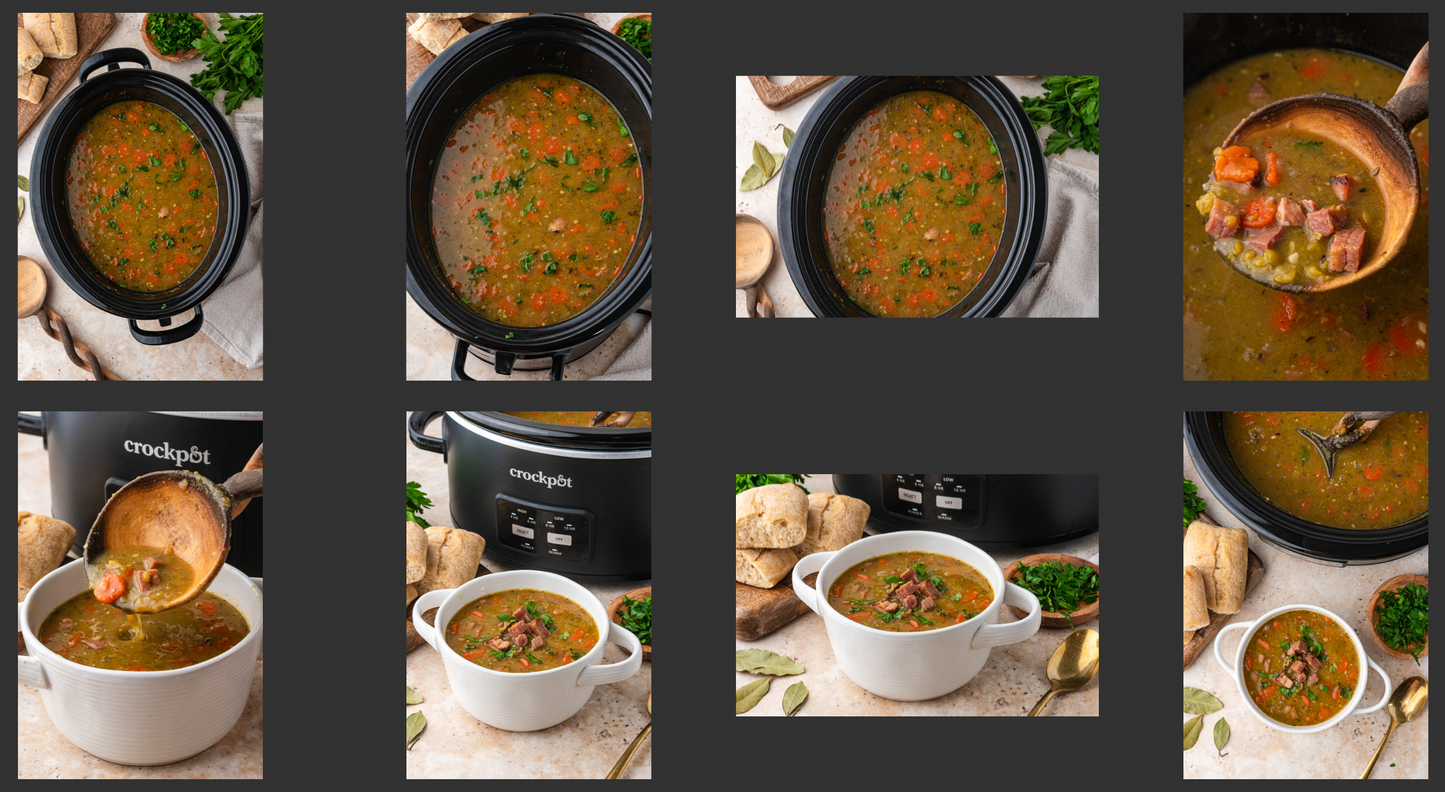 Split Pea and Ham Soup (Slow Cooker)