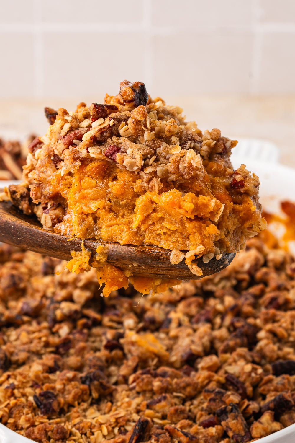 Sweet Potato Casserole with Canned Sweet Potato