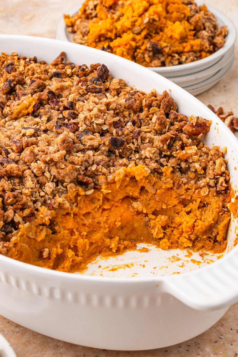 Sweet Potato Casserole with Canned Sweet Potato