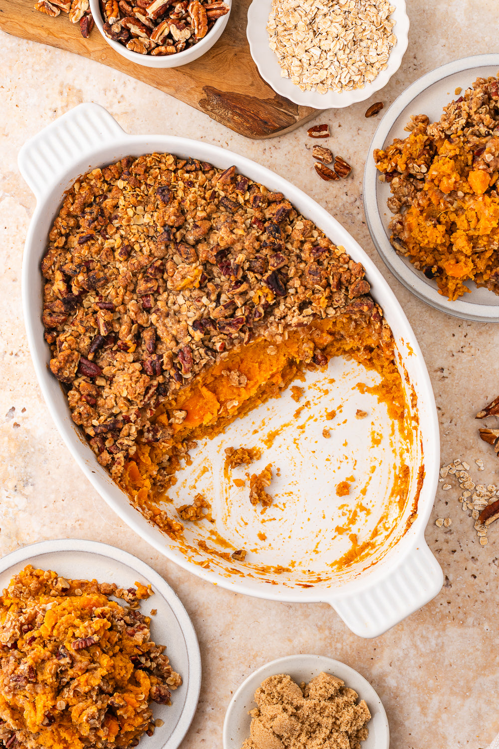 Sweet Potato Casserole with Canned Sweet Potato